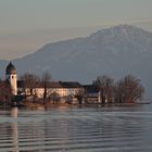 Fraueninsel Chiemsee - Glockenturm und Klosteranlage