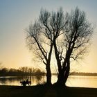 Fraueninsel im Sonnenuntergang 