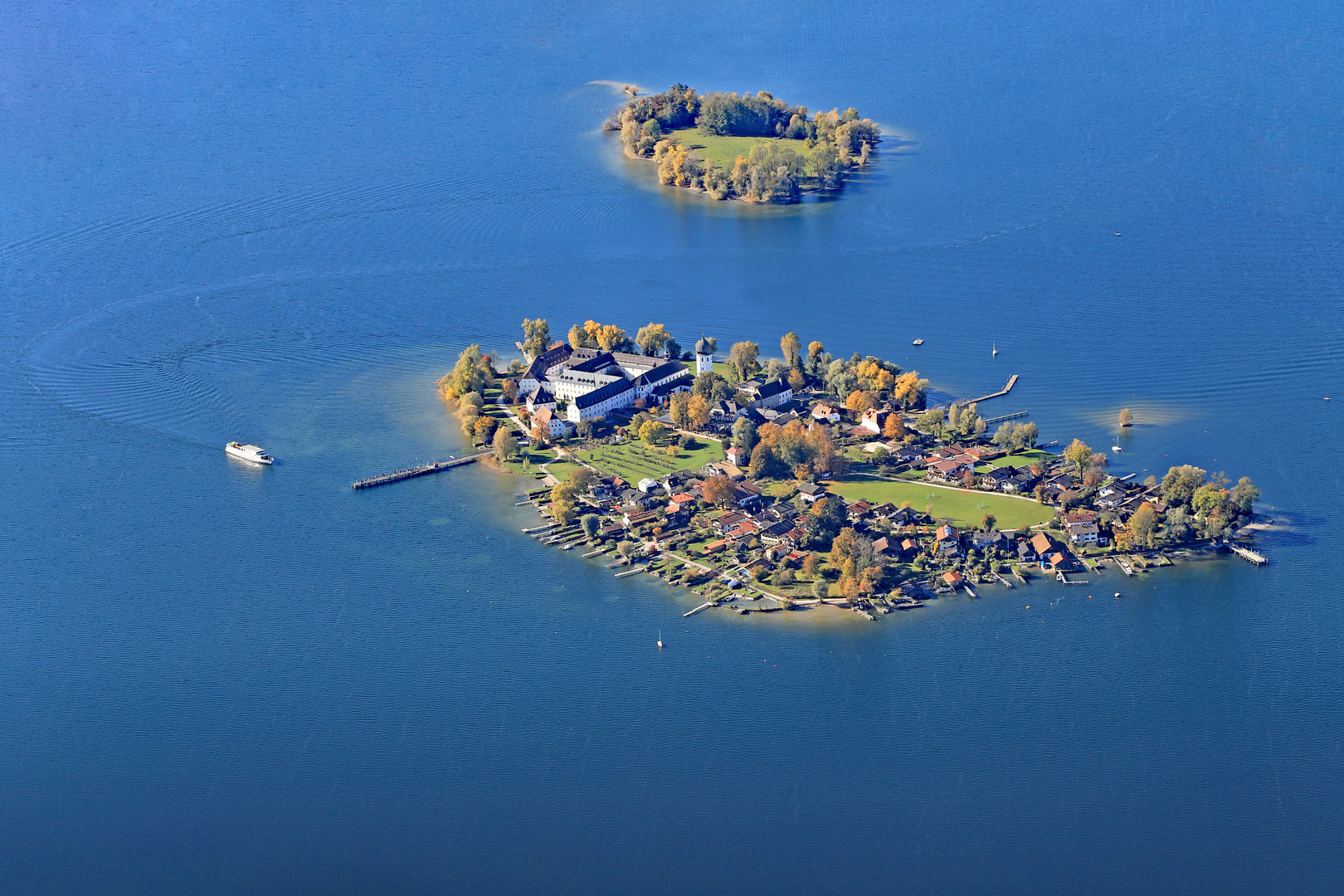 Fraueninsel und Krautinsel