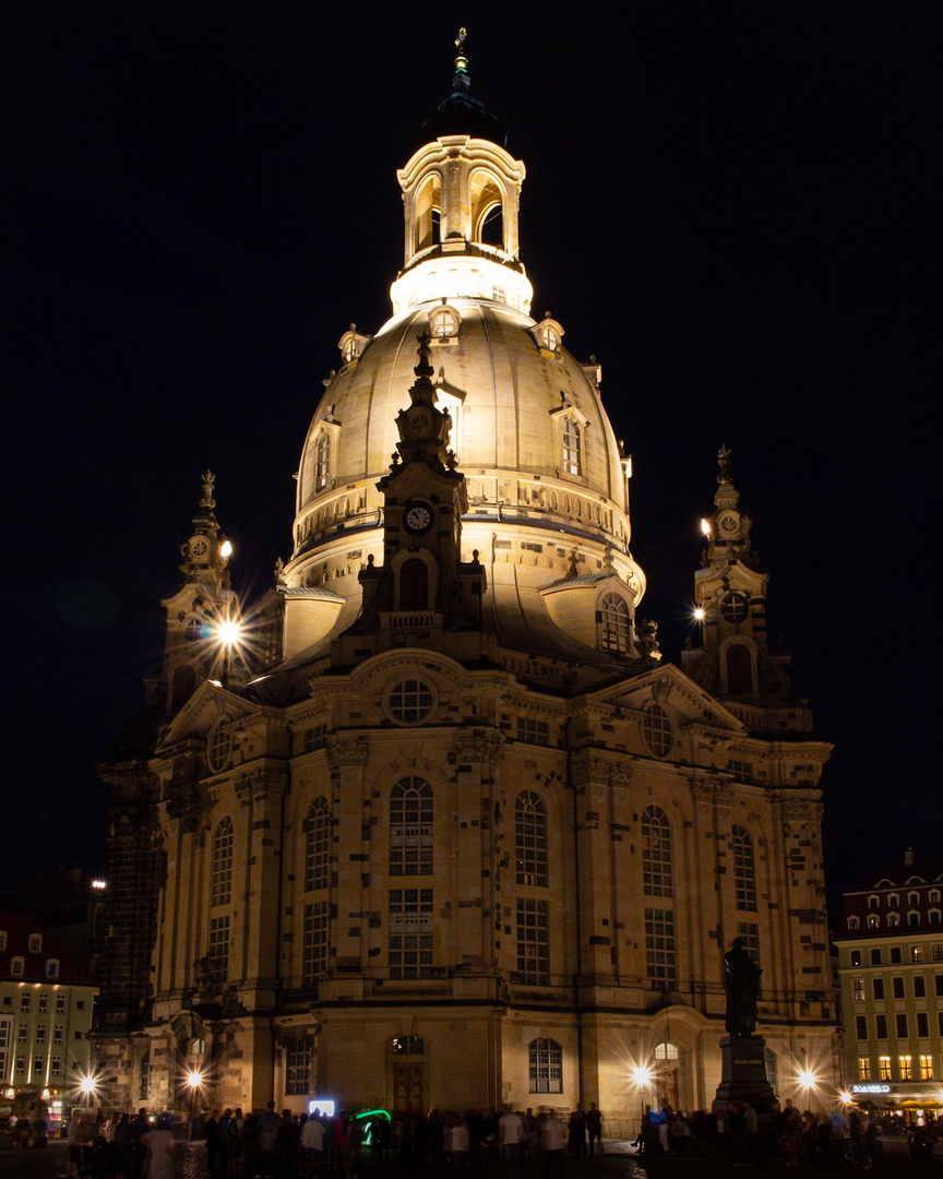 Frauenkirche bei Nacht 