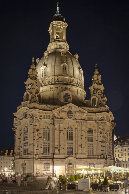 Frauenkirche bei Nacht