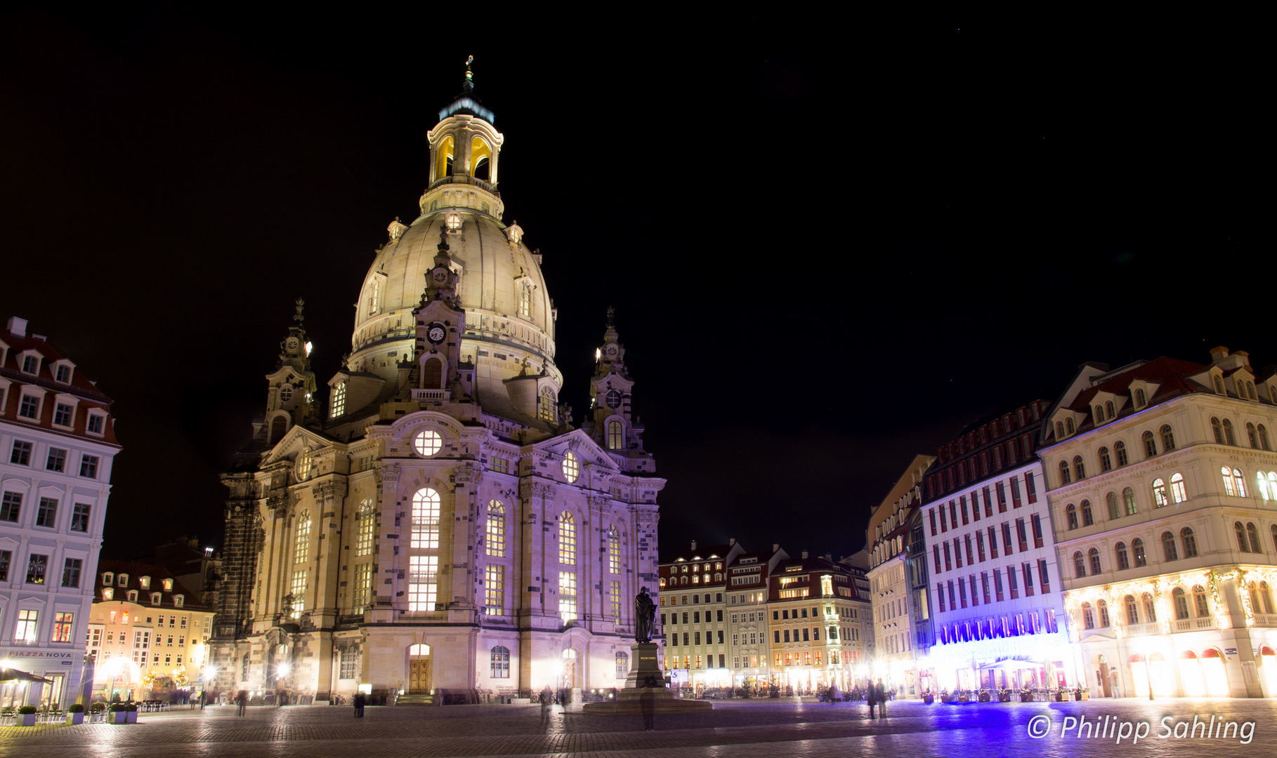 Frauenkirche bei Nacht