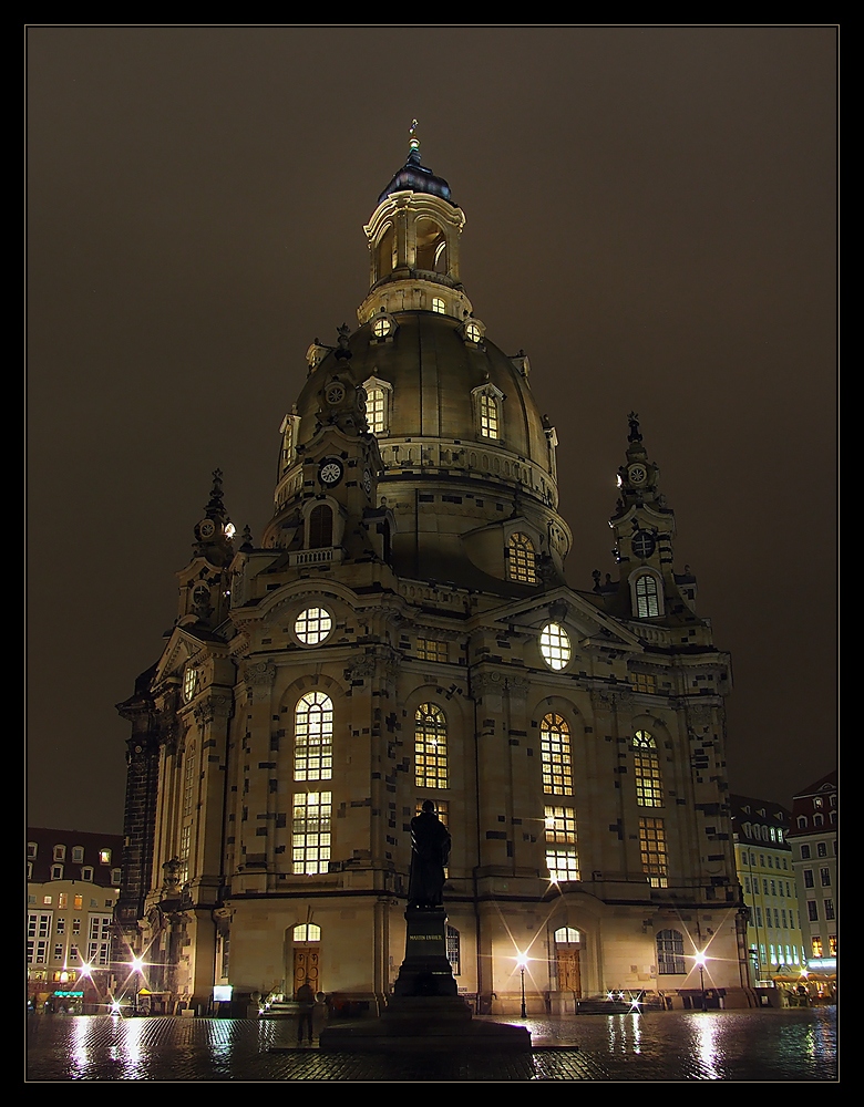 Frauenkirche bei Nacht