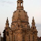 Frauenkirche bei Sonnenuntergang