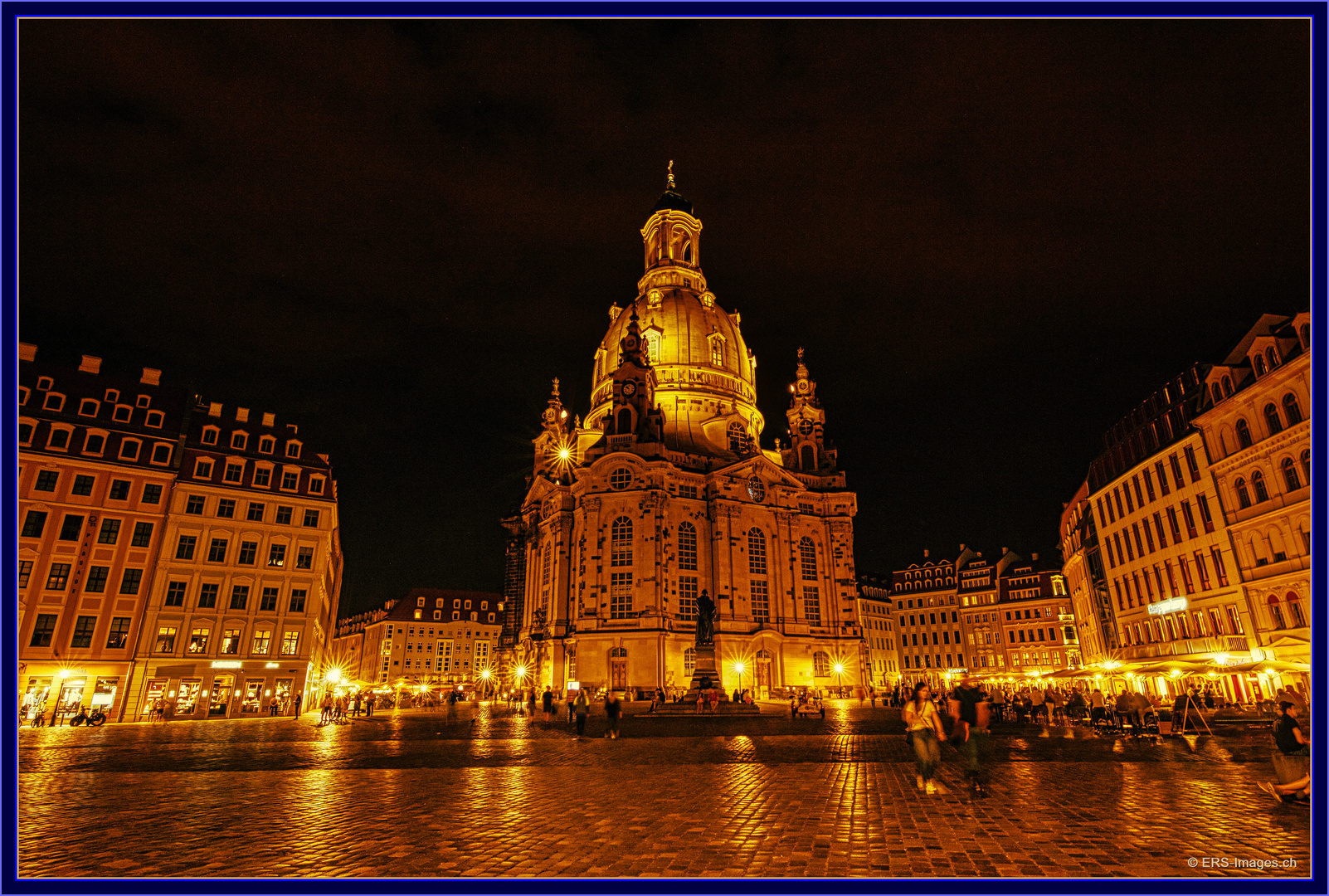 Frauenkirche Dresden by night HDR 2020-07-18 226 ©