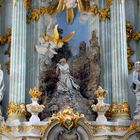 Frauenkirche Dresden Detaildarstellung hinter dem Altar