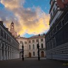 Frauenkirche Dresden in den Abendstunden