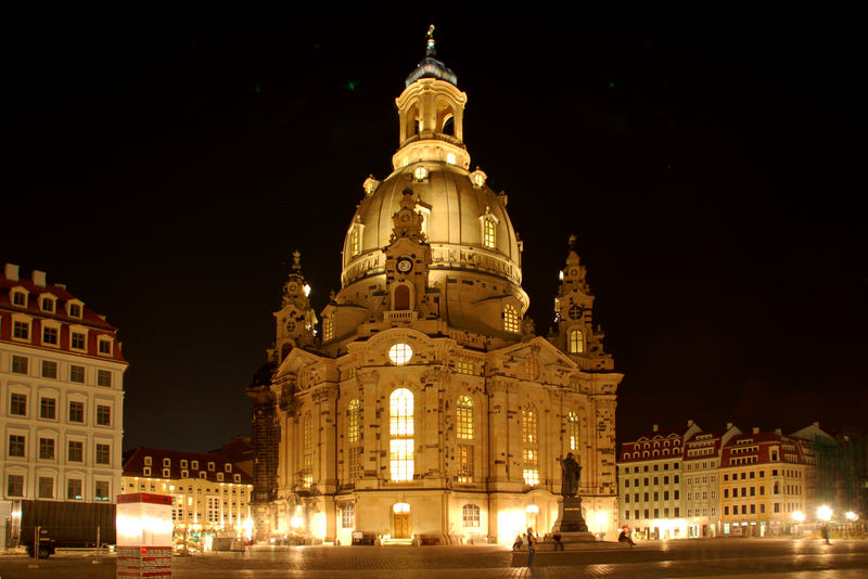 Frauenkirche Dresden - jetzt strahlt sie wieder