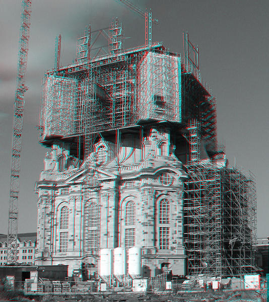 Frauenkirche Dresden Wiederaufbau 3D