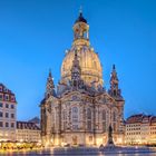 Frauenkirche Dresden zur blauen Stunde