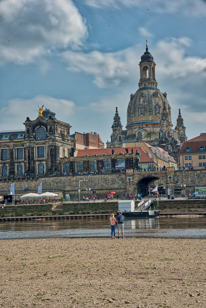 Frauenkirche Elbufer