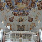 Frauenkirche Günzburg Blick zur Orgel