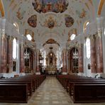 Frauenkirche Günzburg Innenraum