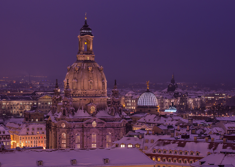 Frauenkirche im Advent