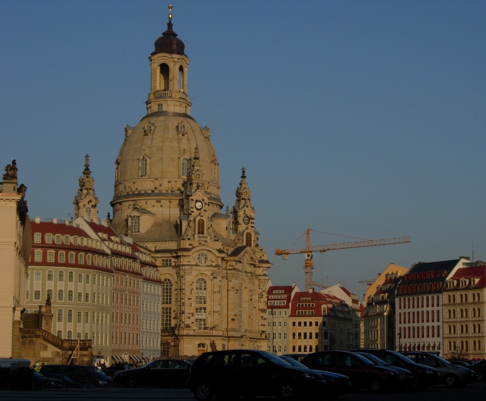 Frauenkirche in der Abendsonne