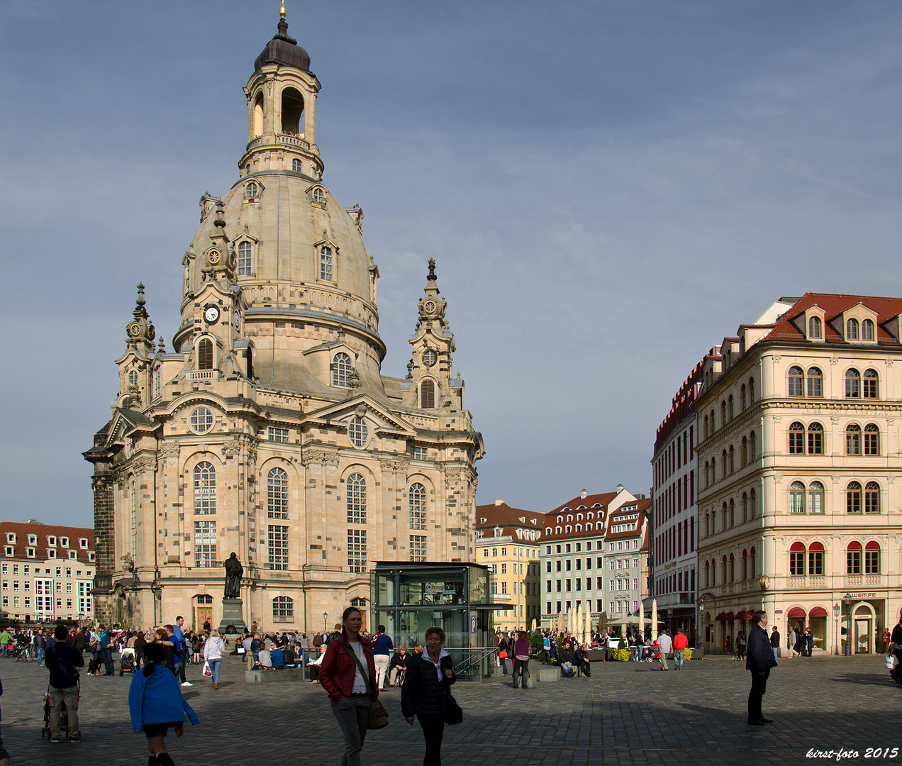 Frauenkirche in Dresden.