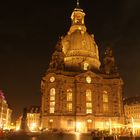 Frauenkirche in Dresden am Abend