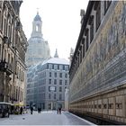 Frauenkirche in Dresden aus einer anderen Perspektive