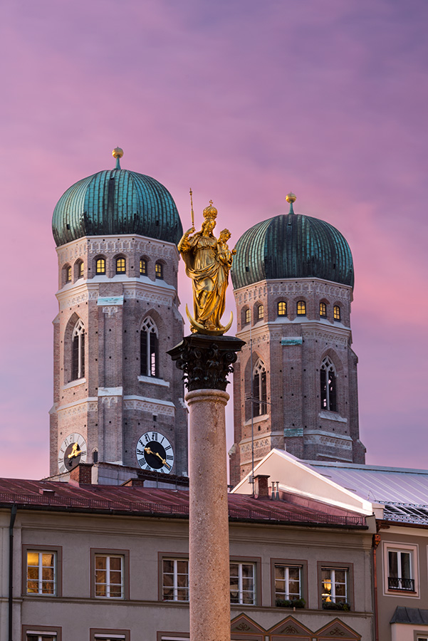 Frauenkirche & Mariensäule