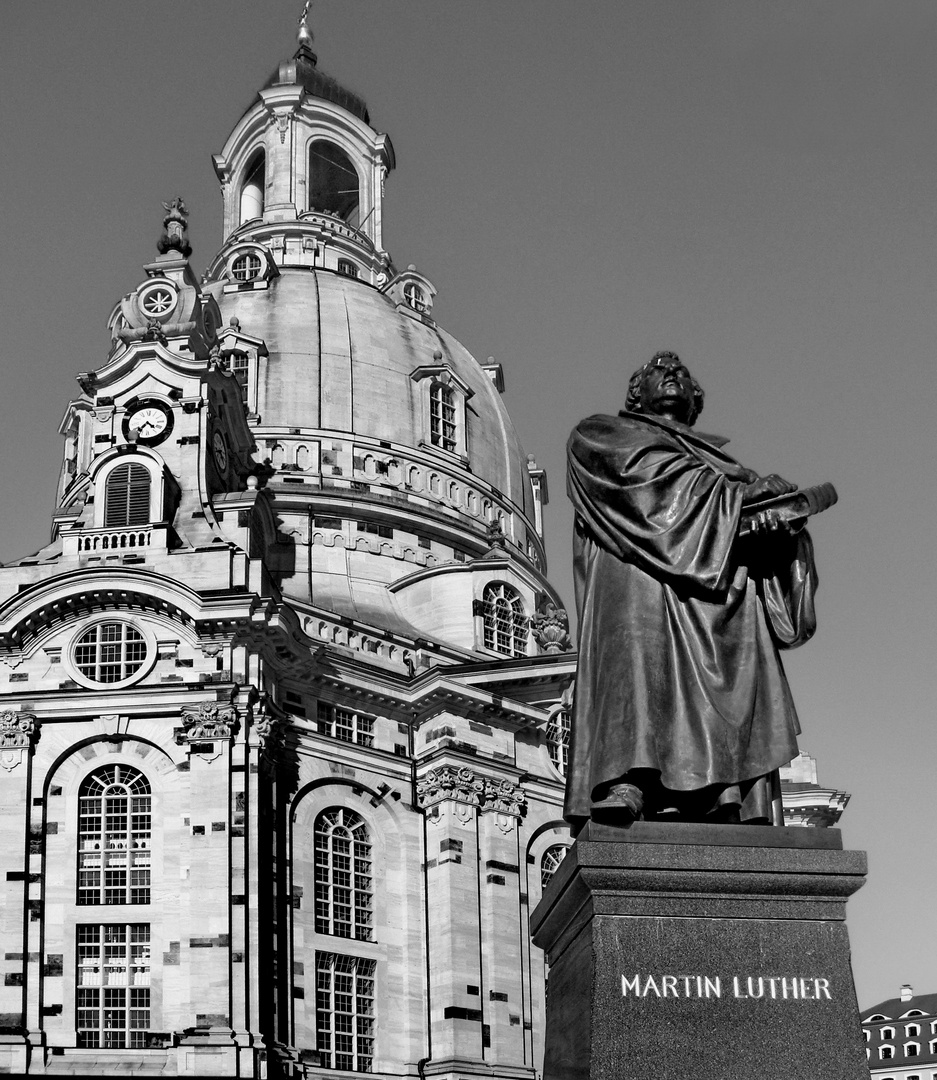 Frauenkirche & Martin Luther