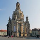 Frauenkirche mit viel "Bearbeitungdsmühe" wegen der Standortprobleme aus der Nähe