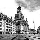 Frauenkirche und leerer Freimarkt