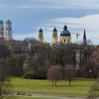 Frauenkirche und Theatinerkirche in München