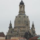 Frauenkirche vom Elbufer aus.