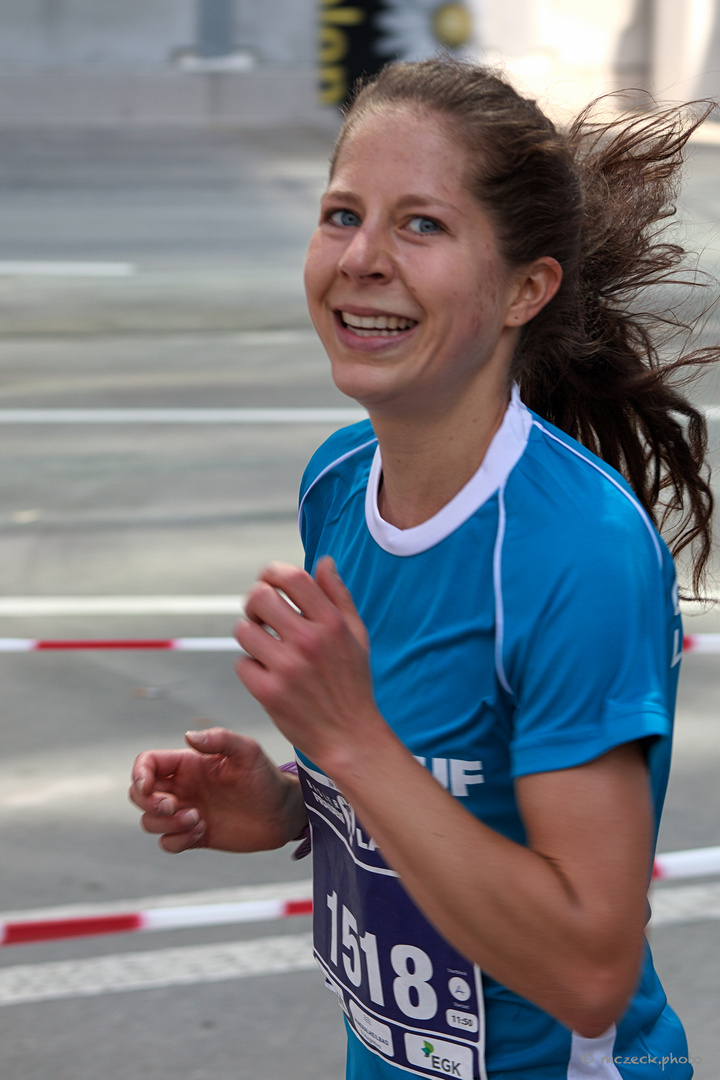 Frauenlauf Basel / Die Siegerin