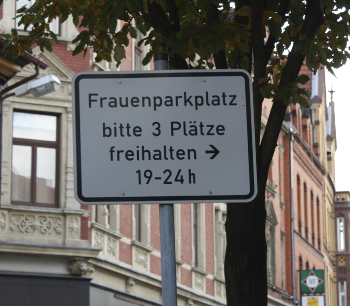 Frauenparkplatz