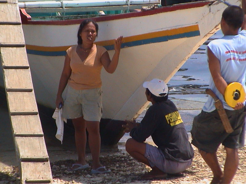 Frauenpower, Malapascua, Cebu, Philippines