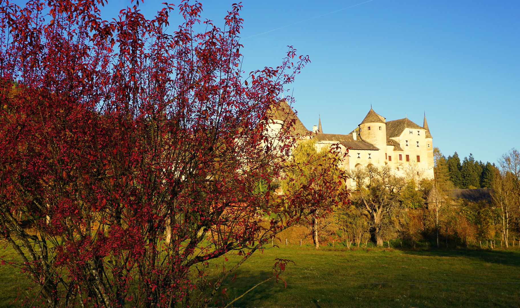 Frauenstein im Herbst