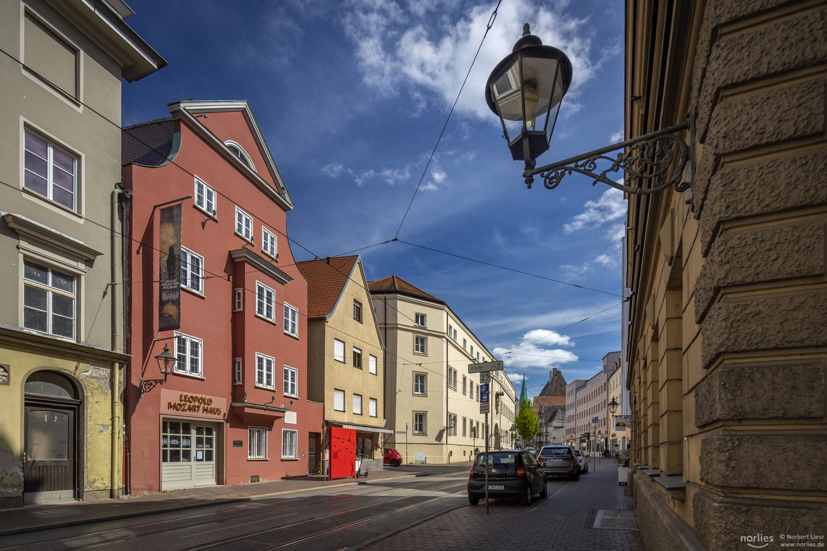 Frauentorstraße mit Mozarthaus