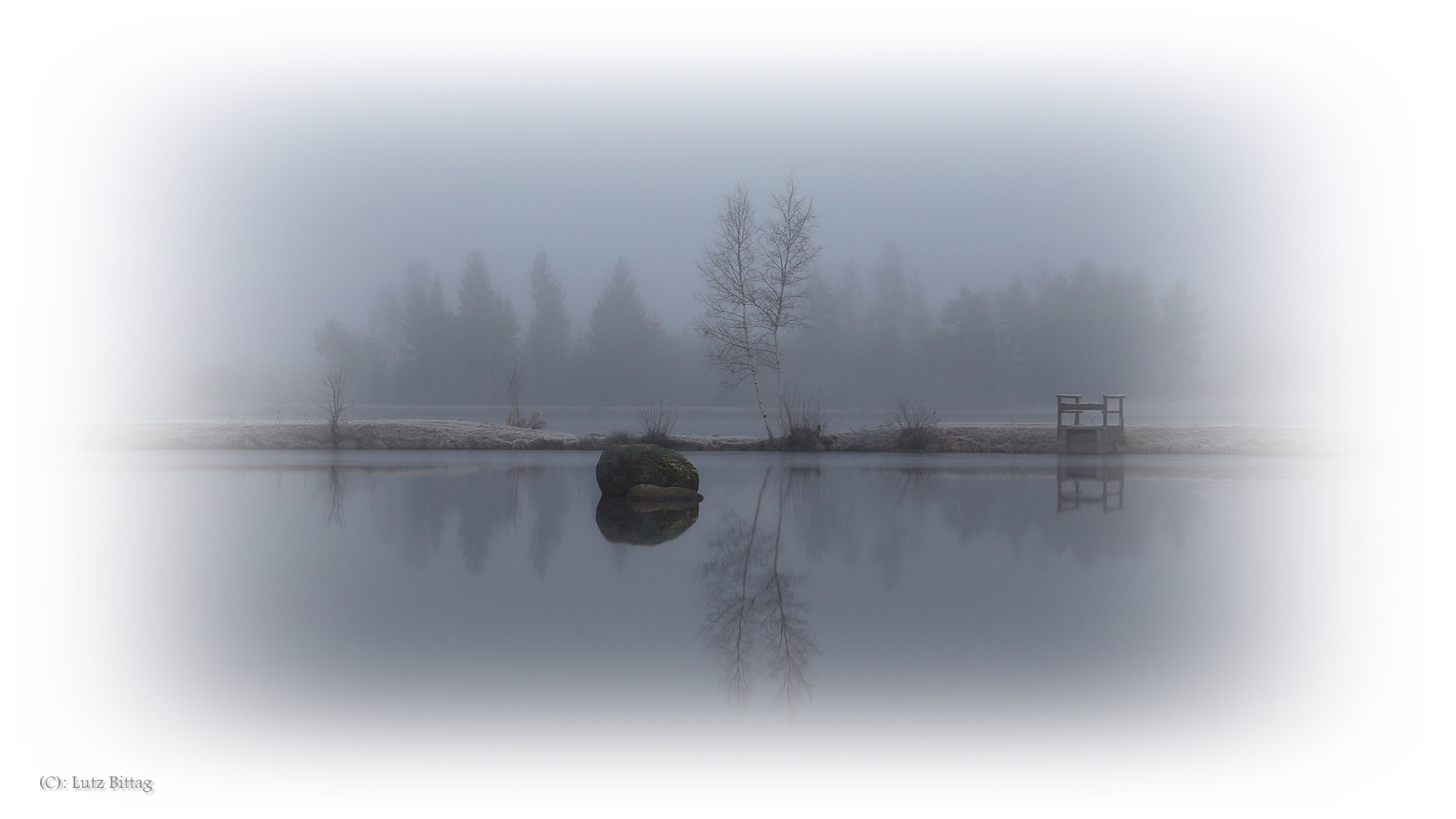 Frauenwieserteich im Winter