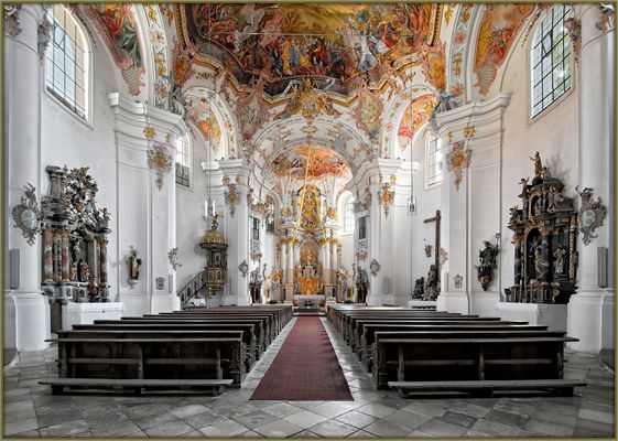 Frauenzell - ehemalige Abteikirche Mariä Himmelfahrt