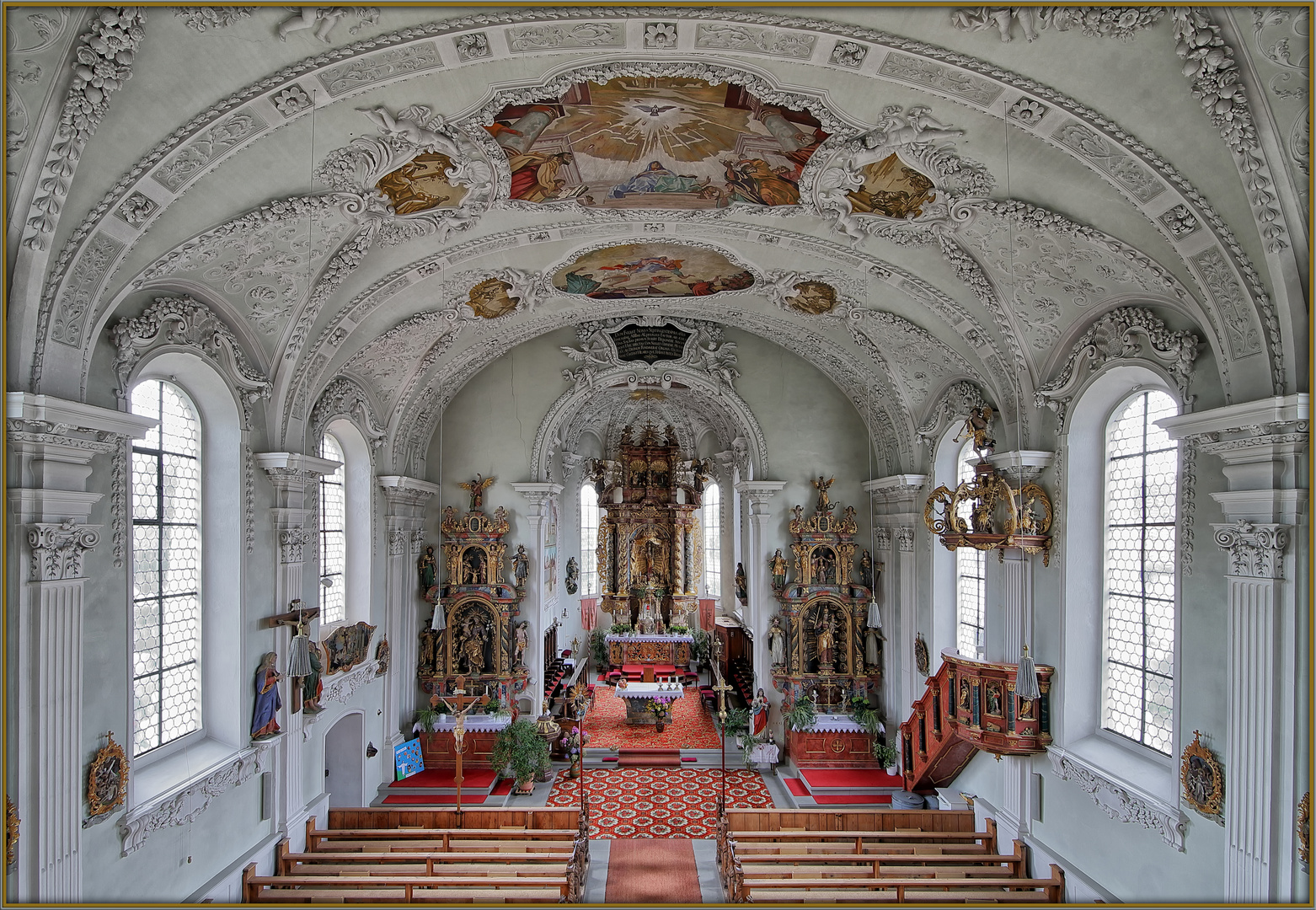 Frauenzell - Pfarrkirche Mariä Himmelfahrt 