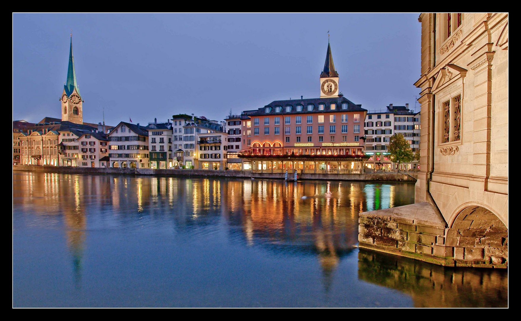 Fraumünster und St. Peter in Zürich