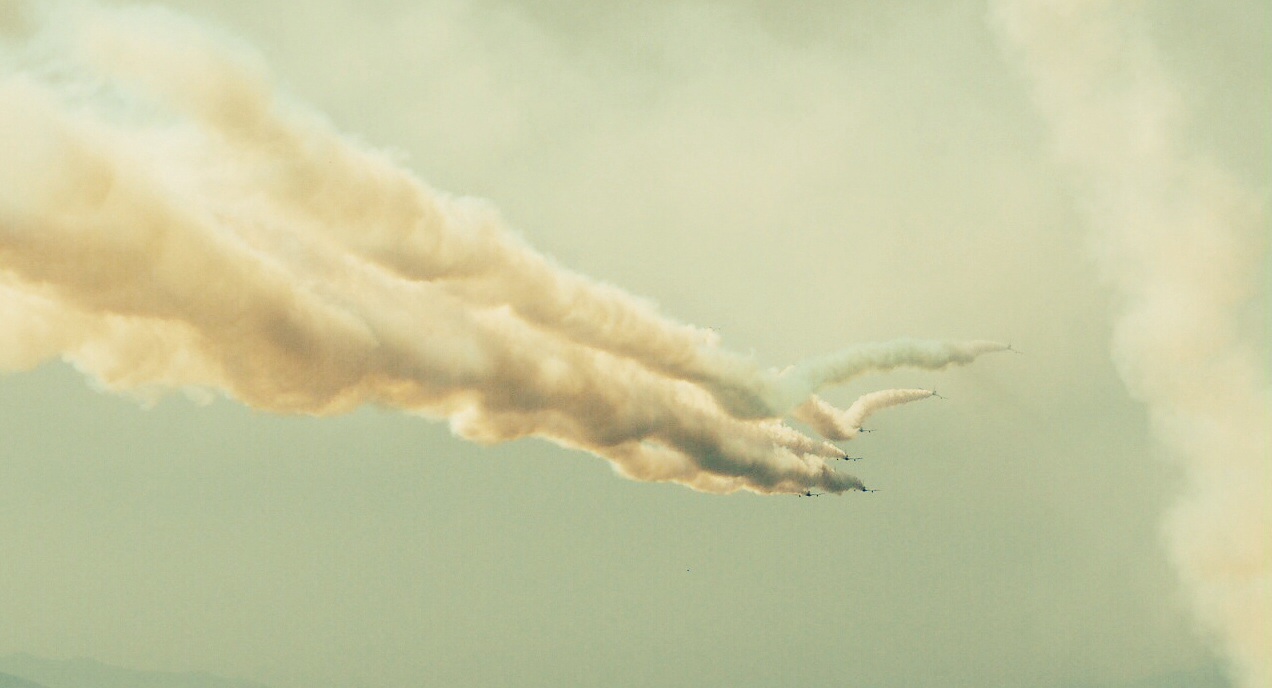 Frecce Tricolore über Forte dei Marmi