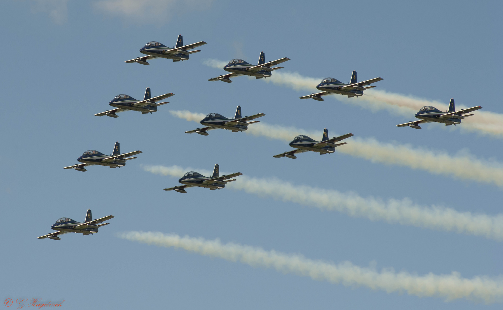 Frecce Tricolori bei Airpower 2011 Zeltweg