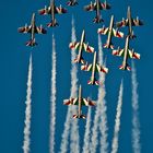 Frecce Tricolori bei der Dubai Airshow 2009