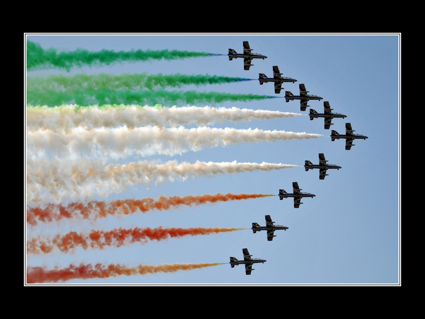 Frecce Tricolori - Formation - Airpower 11