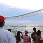 Frecce tricolori su Viareggio