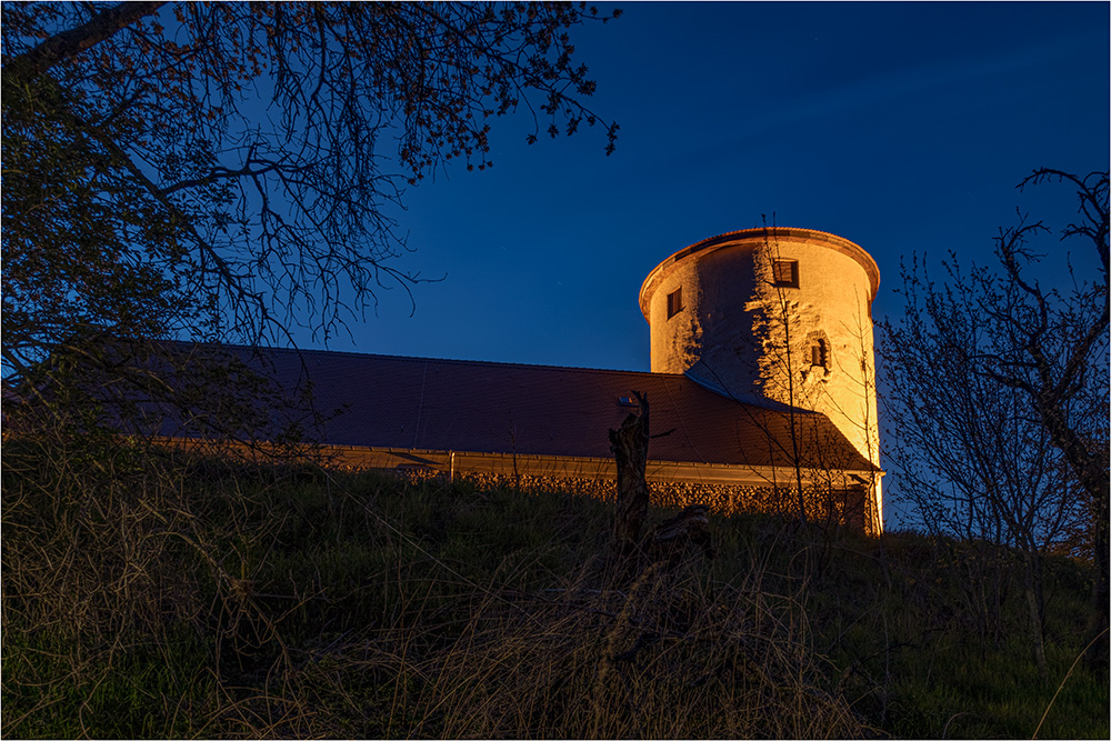 Freckleben bei Nacht