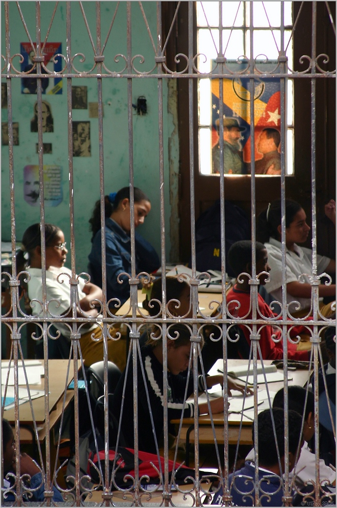 frecuentar el colegio