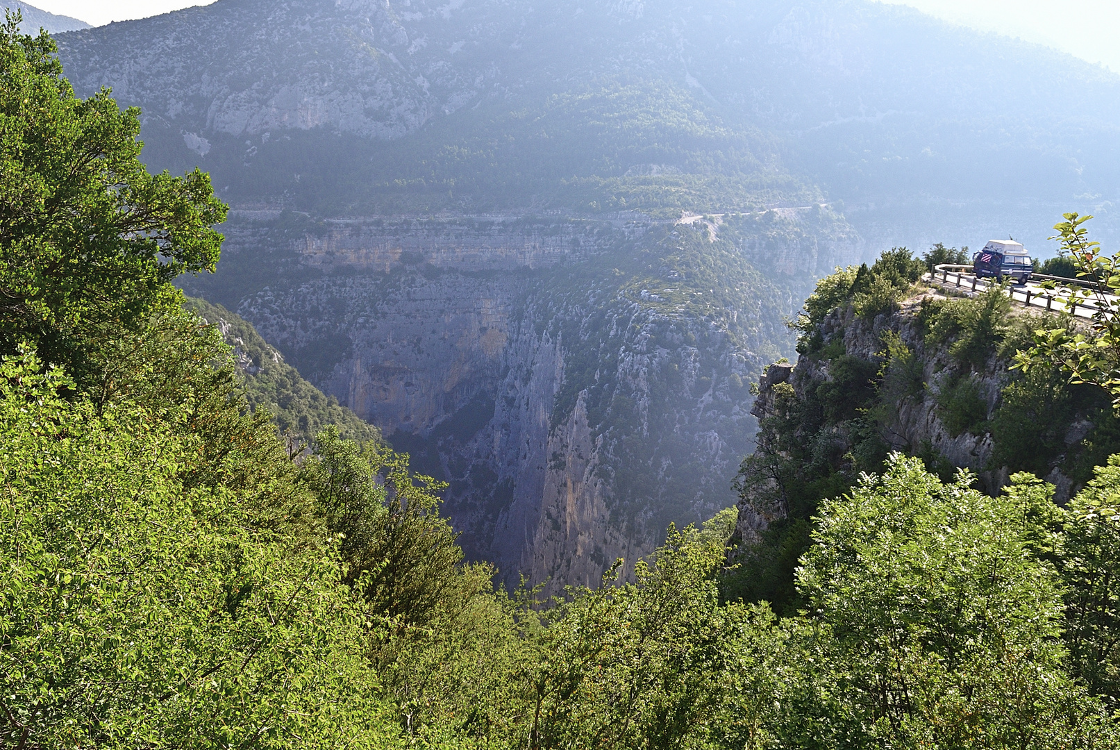 Fred in der Schlucht