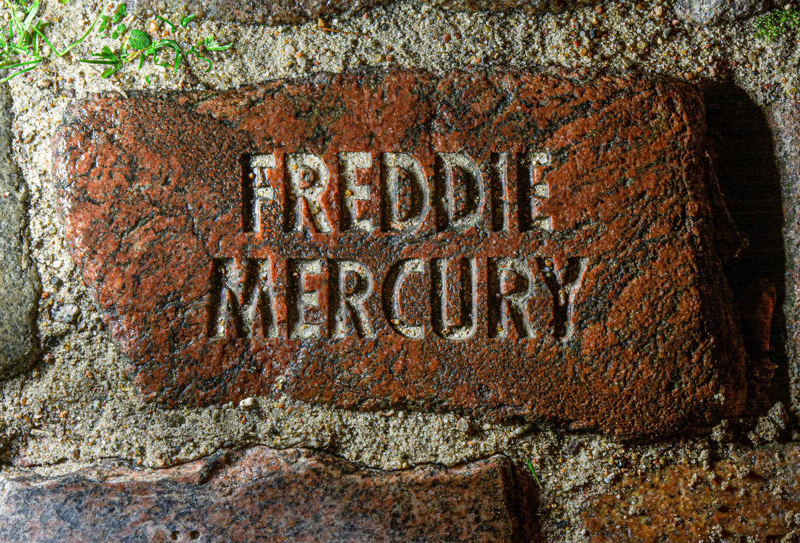 freddy Mercury Gedenkstein in St.Georg