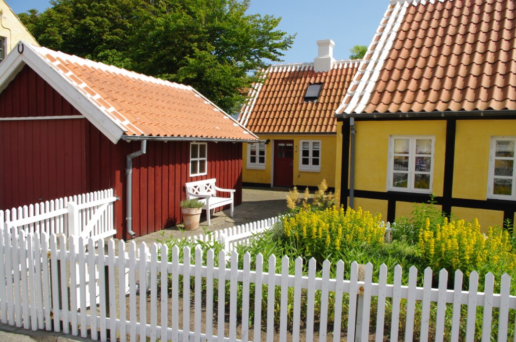 Frederikshavn - der alte Stadtkern mit seinen malerischen Fischerhäusern
