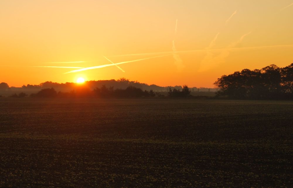 Fredrickenhof bei Sonnenaufgang