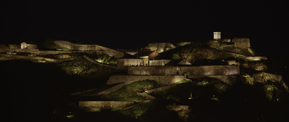 Fredriksten Fortress in Halden, Norway