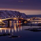 Fredvang Bridges northern Norway